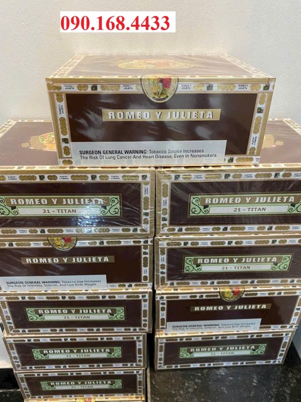 Xì gà Romeo Y Julieta 21 Titan - 0901684433