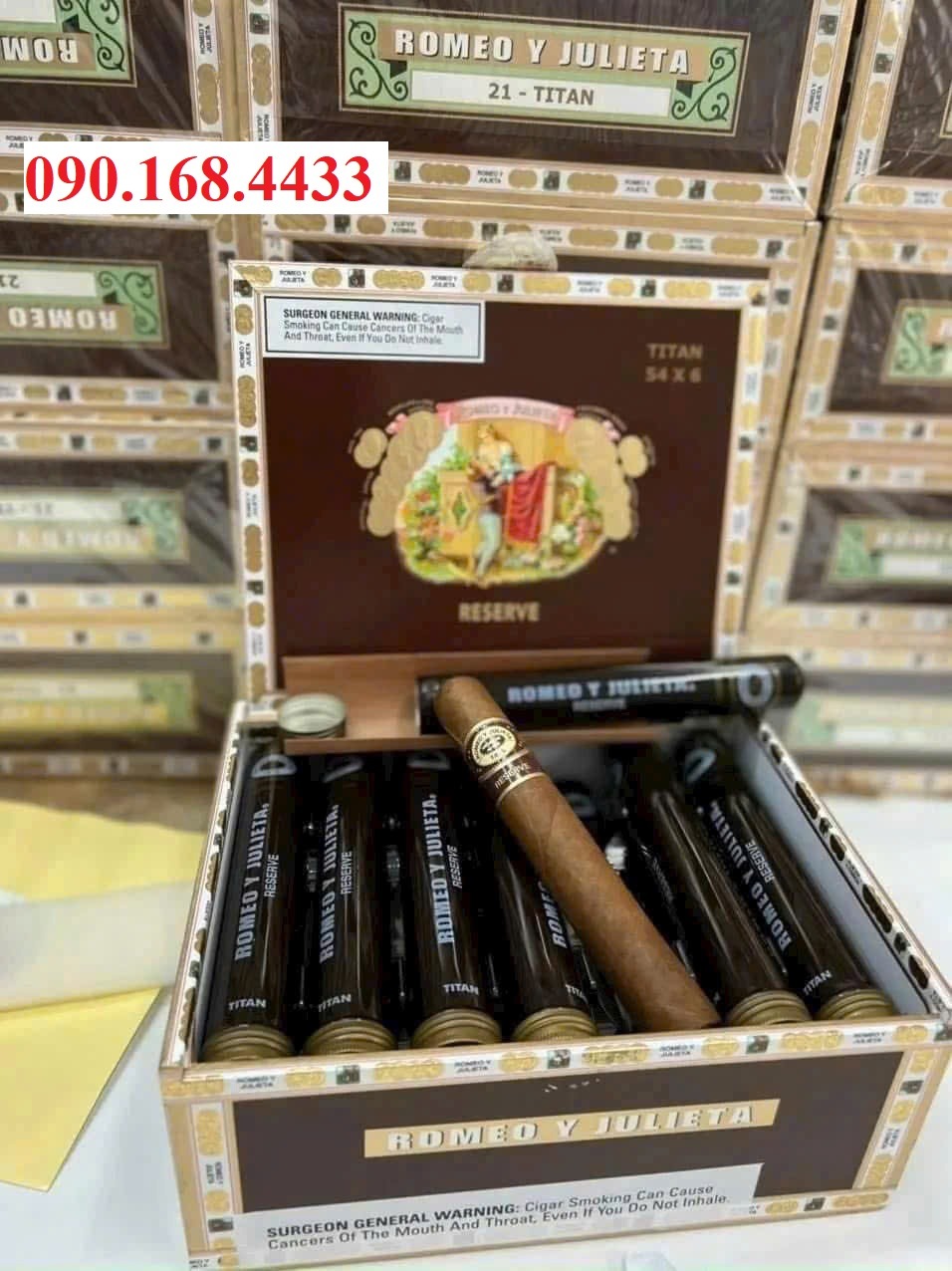 Xì gà Romeo Y Julieta 21 Titan - 0901684433