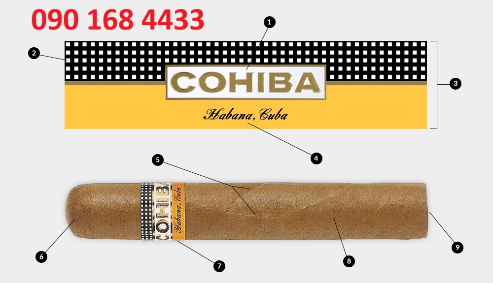 Cách phân biệt xì gà Cuba thật và giả - Đặt mua online: 0901684433