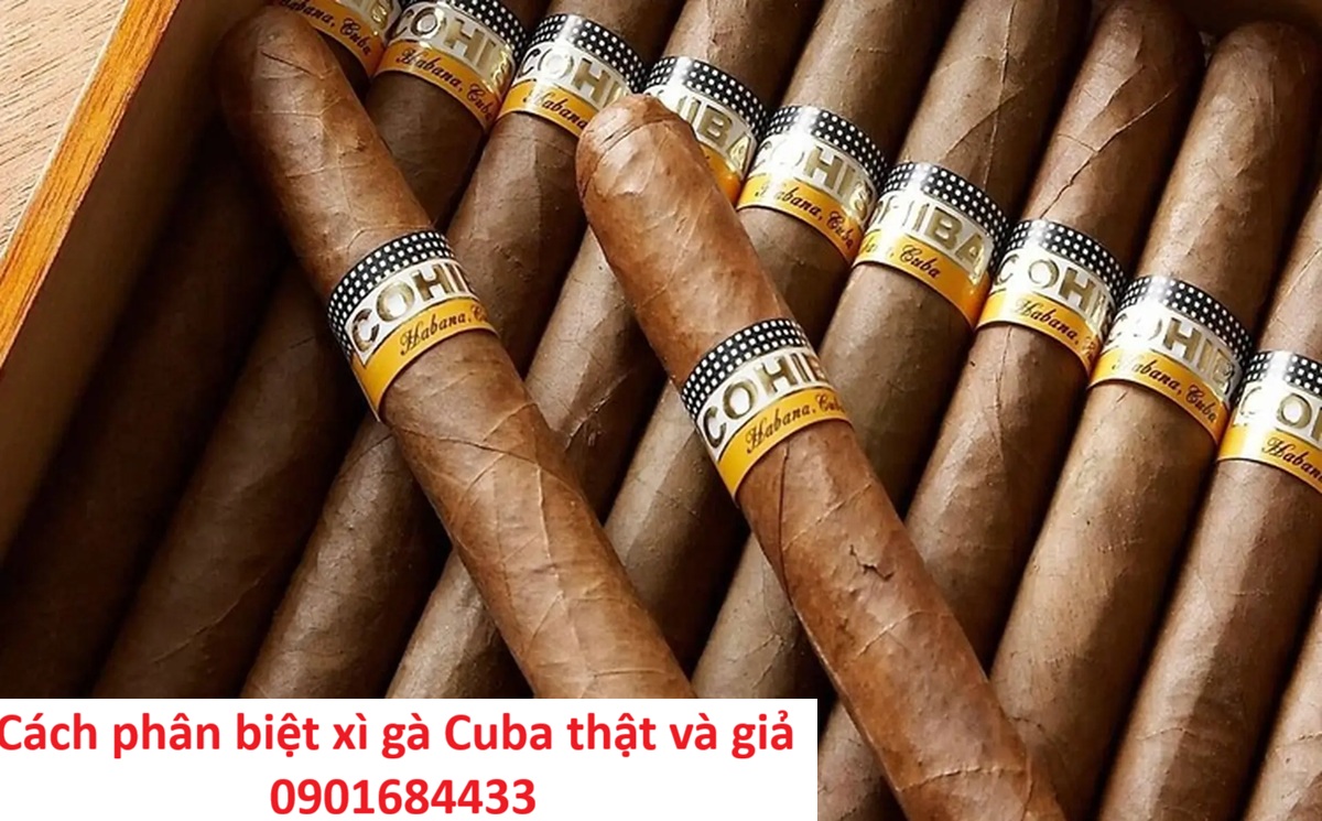 Cách phân biệt xì gà Cuba thật và giả - Đặt mua online: 0901684433