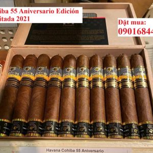 Cohiba 55 Aniversario Edición Limitada 2021 - Đặt mua: 0901684433