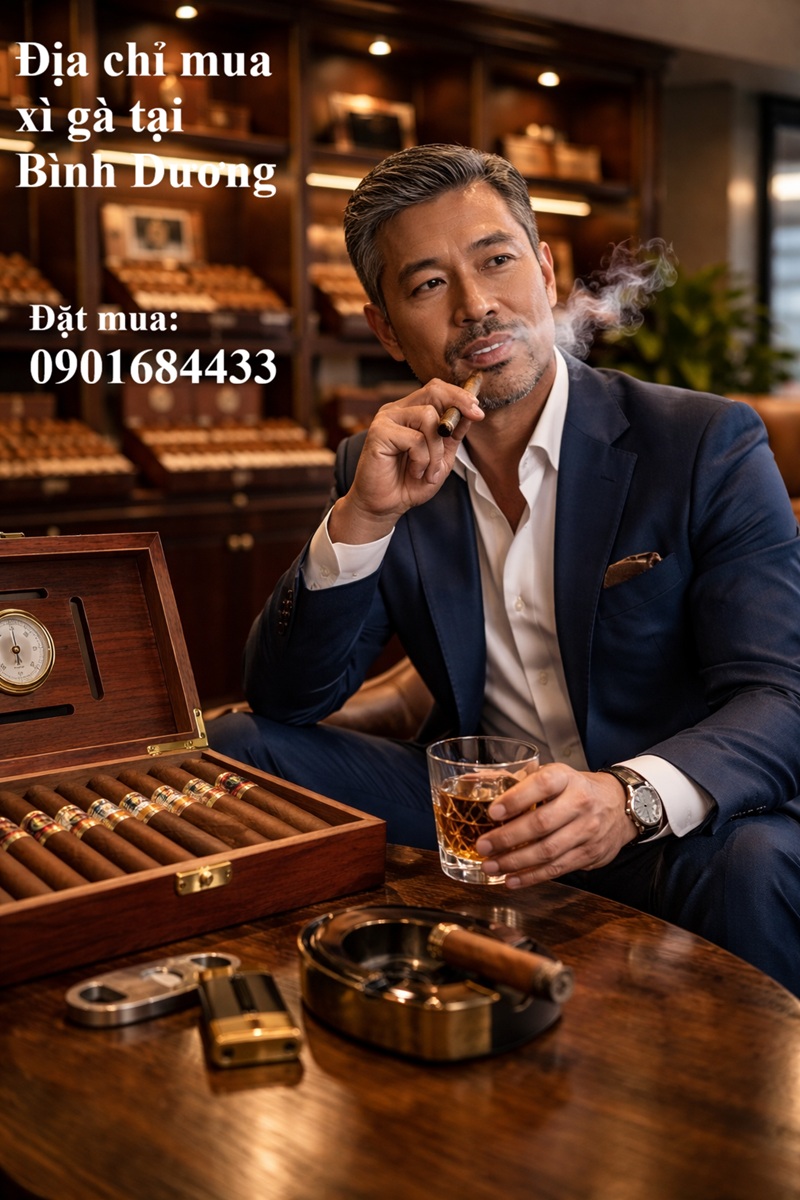 Địa chỉ mua xì gà tại Bình Dương uy tín giá tốt - Đặt mua: 0901684433