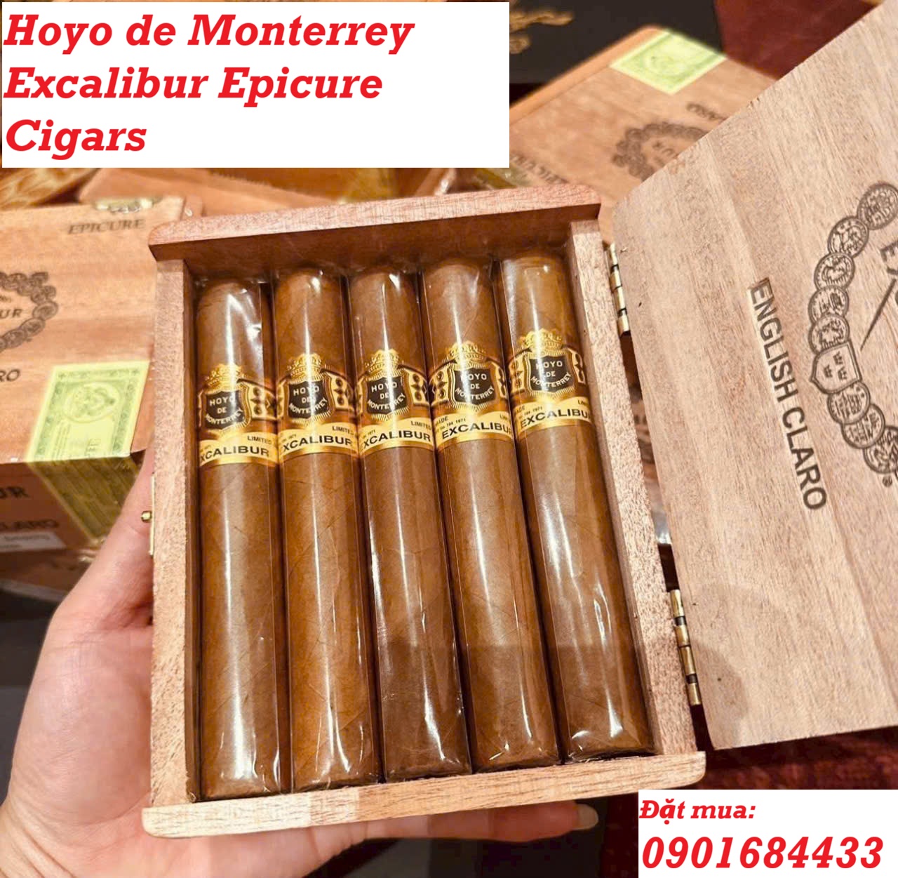 Hoyo de Monterrey Excalibur Epicure Cigars - Đặt mua: 0901684433
