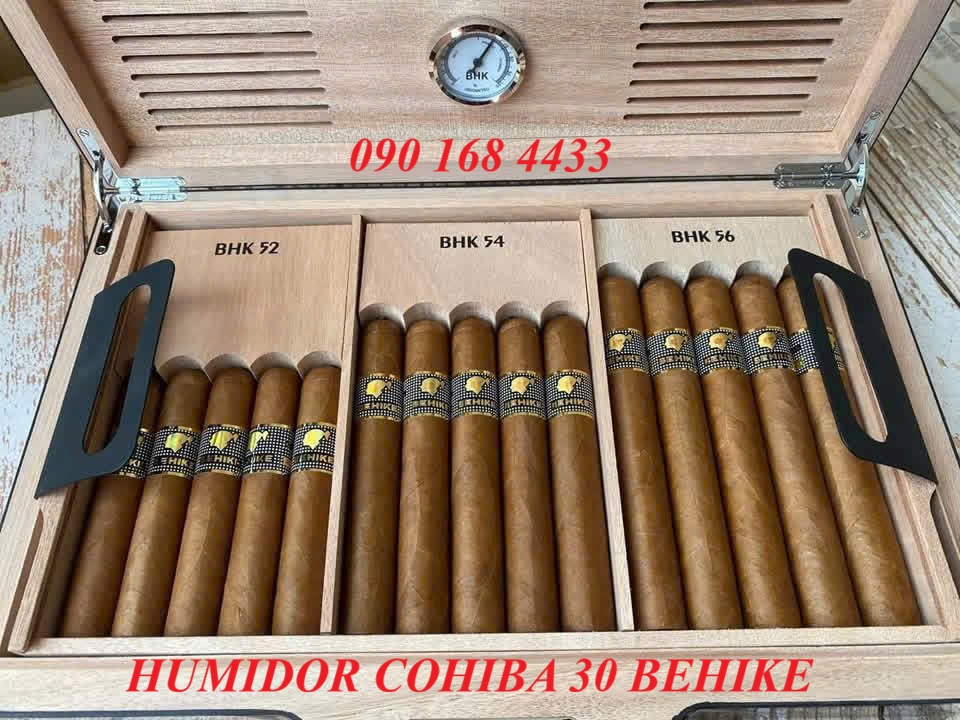 HUMIDOR COHIBA 30 BEHIKE - Đặt mua: 0901684433