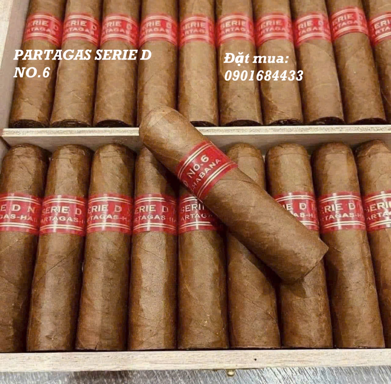 PARTAGAS SERIE D NO.6 - Đặt mua: 0901684433