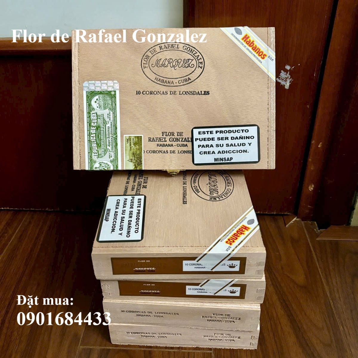 Xì gà Flor de Rafael Gonzalez - Đặt mua: 0901684433