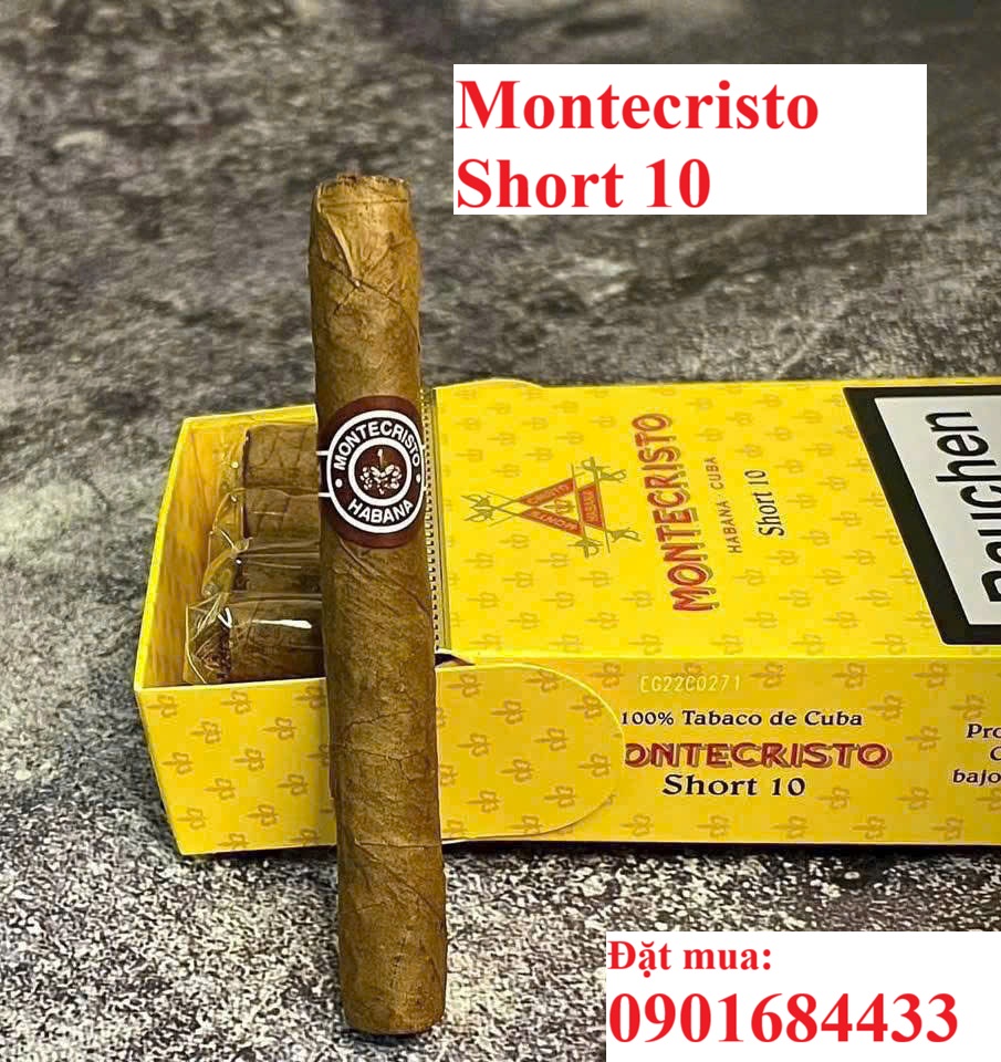 Xì gà Montecristo Short 10 - Giá bán: 0901684433