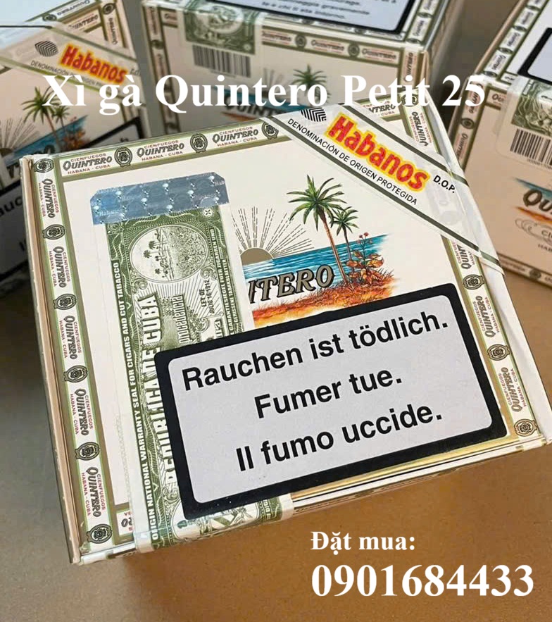 Xì gà Quintero Petit 25 - Đặt mua: 0901684433