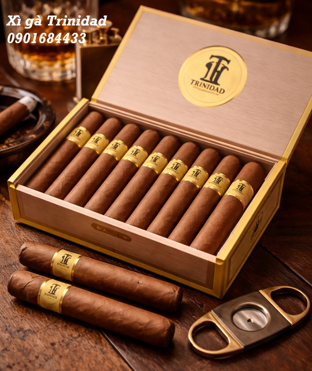 Xì gà Trinidad - Tìm hiểu và đặt mua: 0901684433