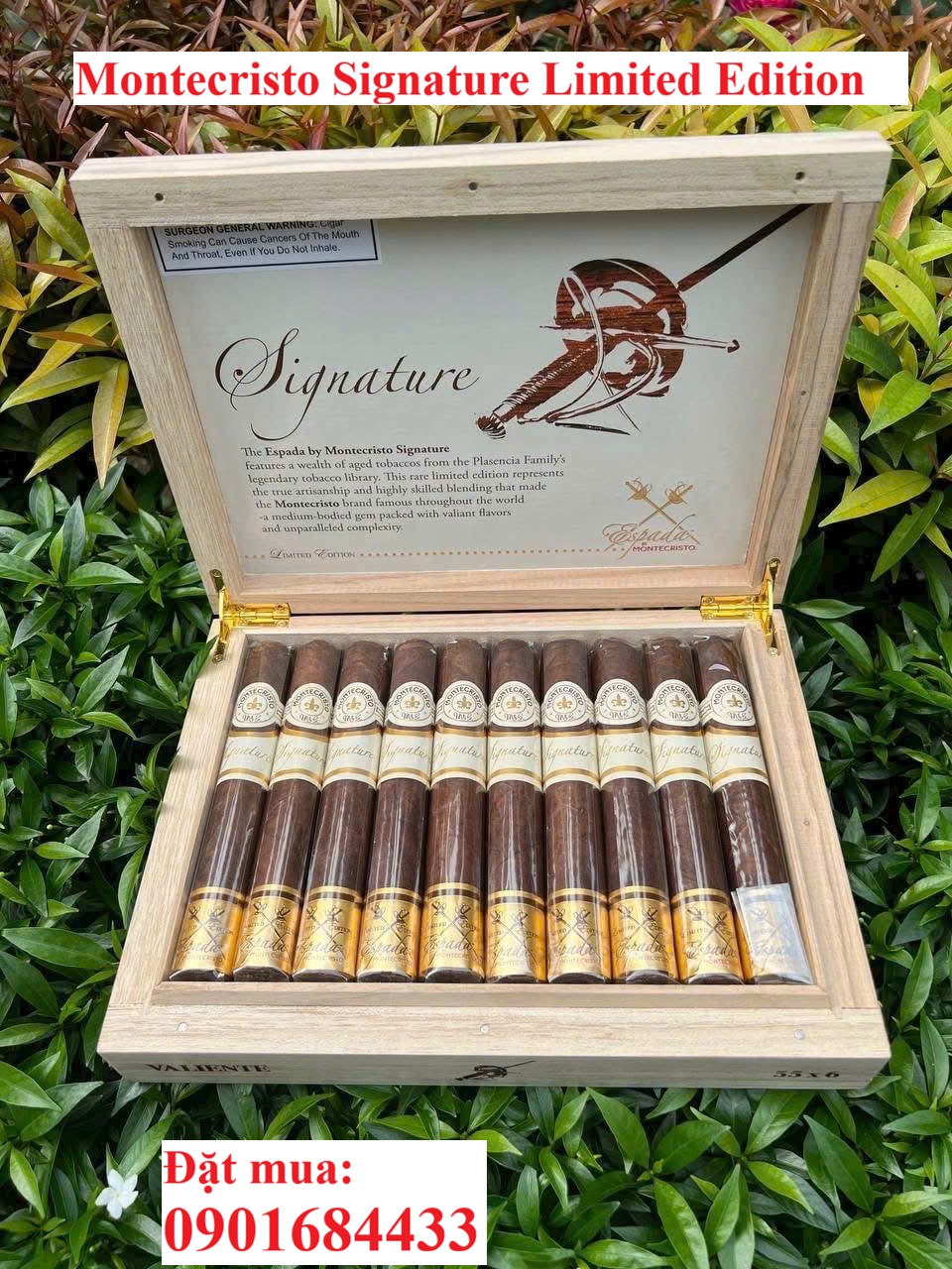 Xì gà Montecristo Signature Limited Edition - Đặt mua: 0901684433
