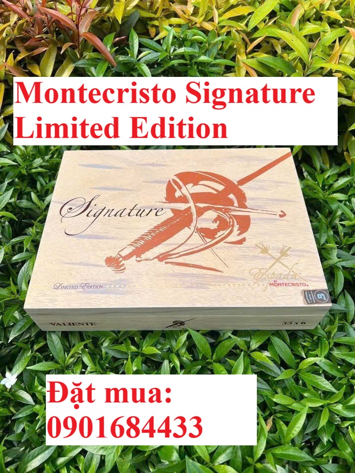Xì gà Montecristo Signature Limited Edition - Đặt mua: 0901684433