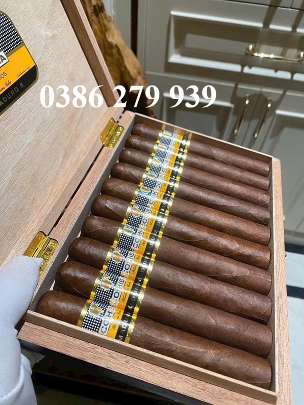 Giá bán COHIBA MADURO 5 GENIOS - 0386 279 939