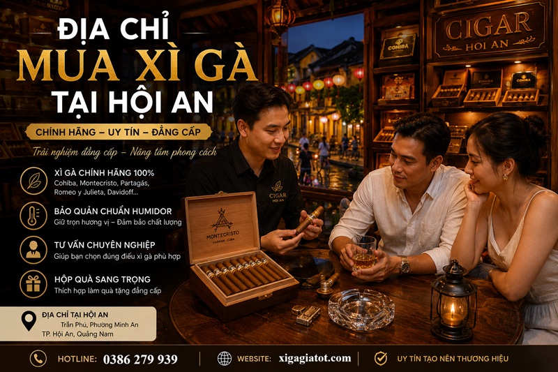 ĐỊa chỉ mua xì gà tại Hội An - Hotline: 0386 279 939